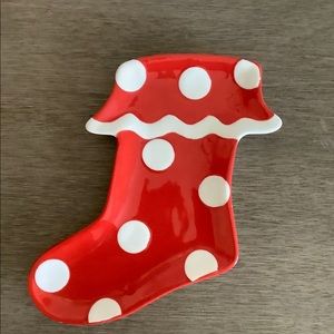 MSC Christmas Stocking Serving Piece New!